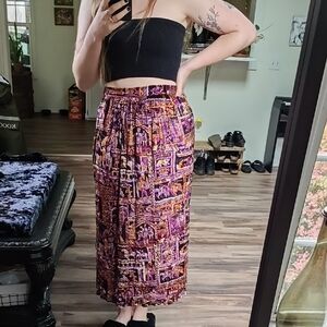Velvet Midaxi Skirt